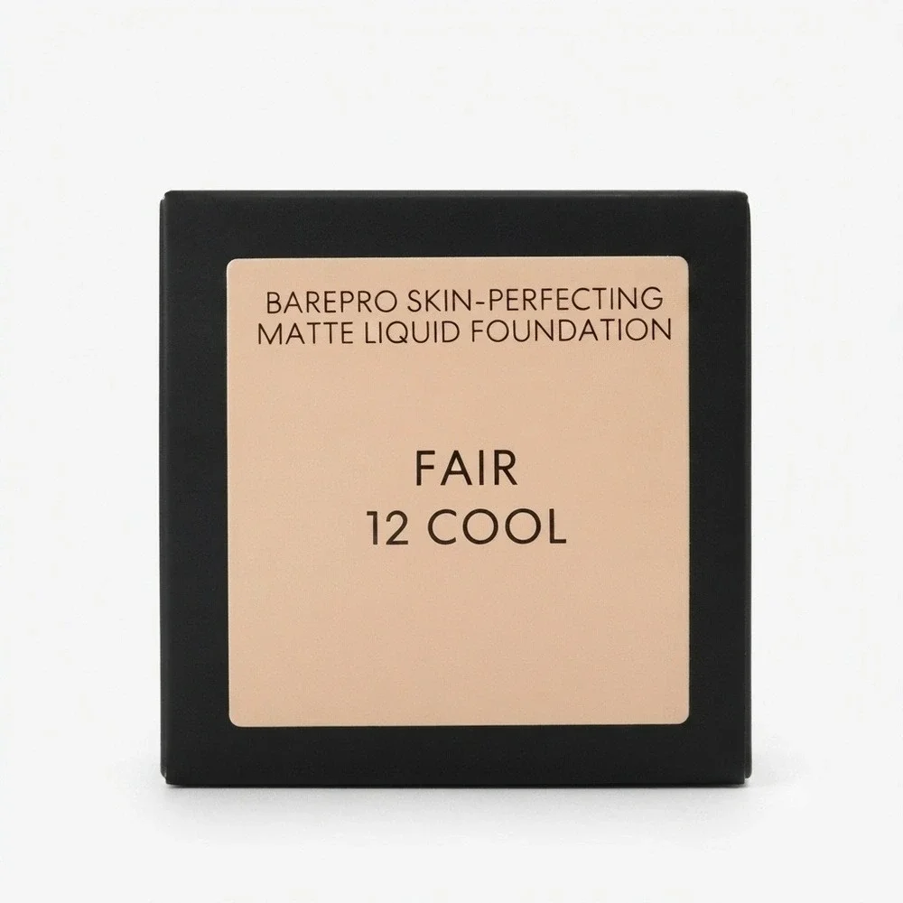bareMinerals BarePro Liquid Foundation Fair 12 Cool 1oz New Matte SPF 20